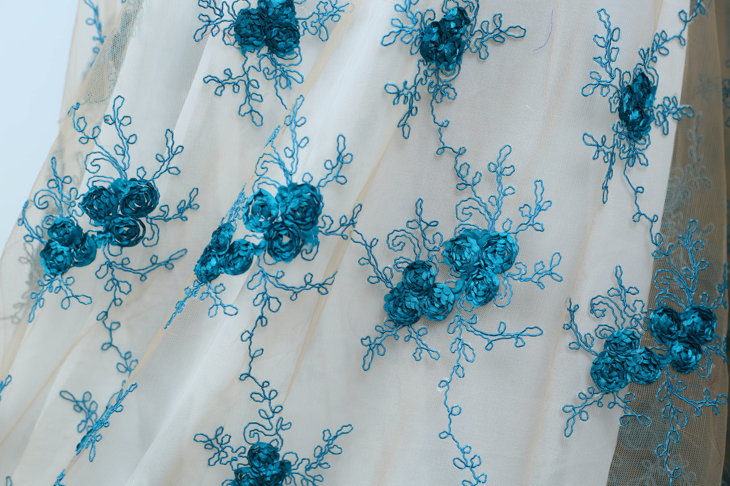 Lunorah [June] Saree Dress Embroidery Fabric