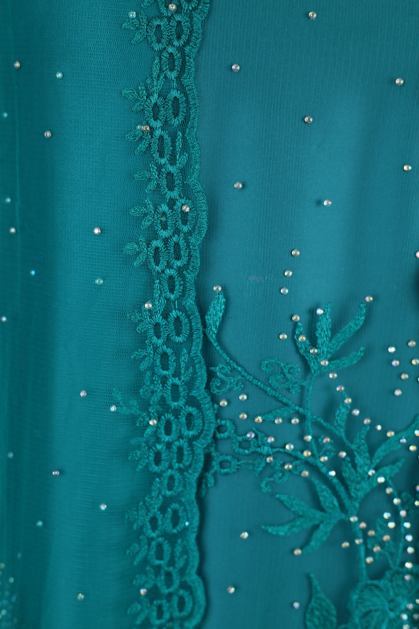 Lunorah [Dandelion] Saree Embroidery Fabric