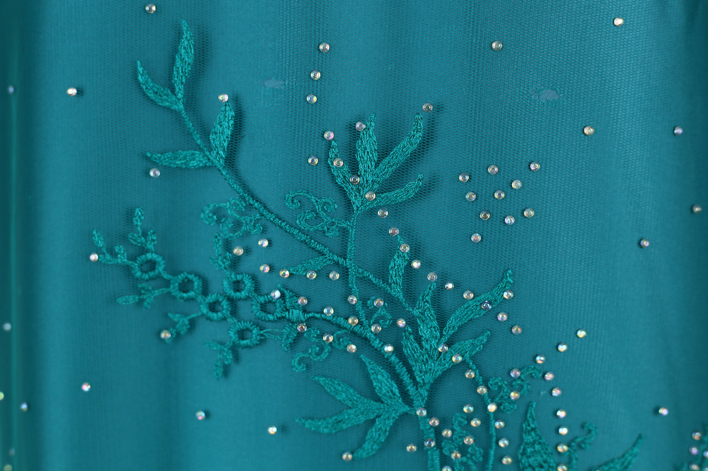 Lunorah [Dandelion] Saree Embroidery Fabric