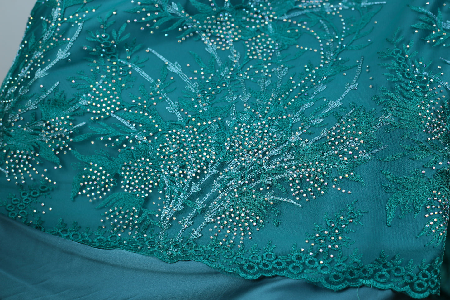 Lunorah [Dandelion] Saree Embroidery Fabric